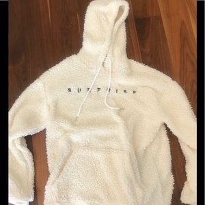 Fluffy hoodie
